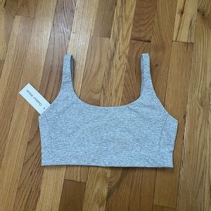 Outdoor Voices Double Time Bra in Dove